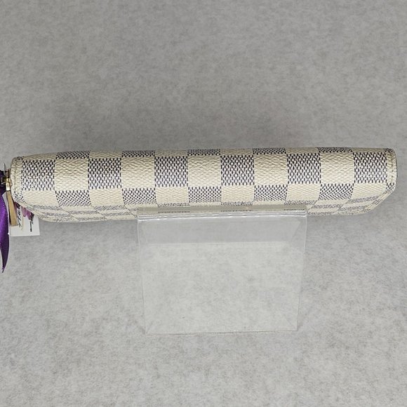 Louis Vuitton Damier Azur Zippy Long Wallet w/ Certificate - Picture 7 of 12